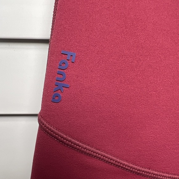 Fanka Body Sculpt Reversible High Rise Leggings Womens Size Small Baked Apple - Picture 12 of 13